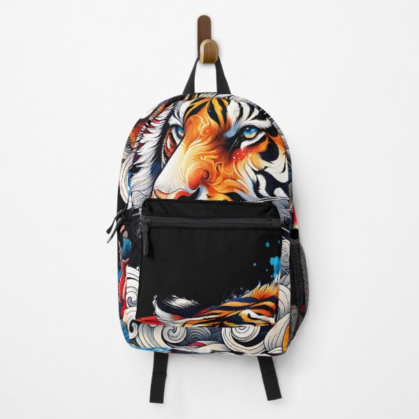 Vista previa del artículo con la obra «Tigre de estilo japonés», diseñado y vendido por Ultimate-Rabbit.