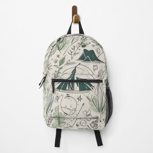 Item preview, Camping Pattern Design 4 designed and sold by Domo-Design.
