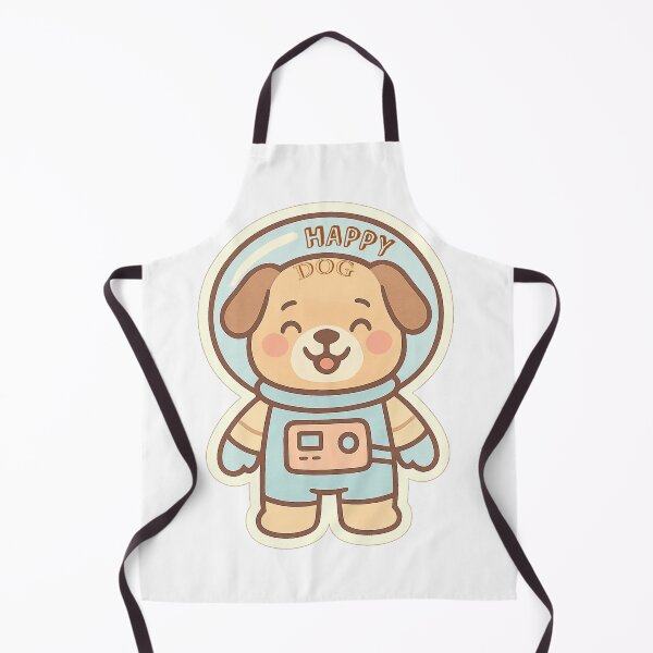 Artikelvorschau, Niedlicher Pastell-Hund-Astronaut-Aufkleber – Kawaii Space Pup Ein süßer Hunde-Astronaut mit glücklichem Gesicht – Pastellfarben im Aufkleberstil, zentrierte Komposition auf transparentem Hintergrund entworfen und verkauft von Sukree.m.