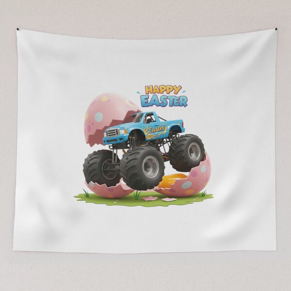 Item preview, Happy Easter Text Design - Festive Easter Typography Art designed and sold by Colorful-Garden.
