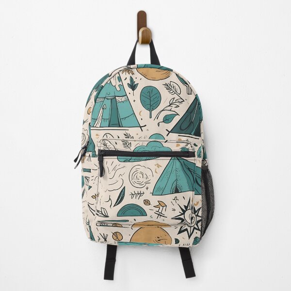 Item preview, Camping Pattern Design 5 designed and sold by Domo-Design.
