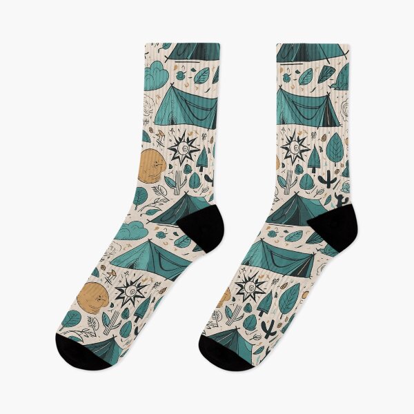 Item preview, Camping Pattern Design 5 designed and sold by Domo-Design.