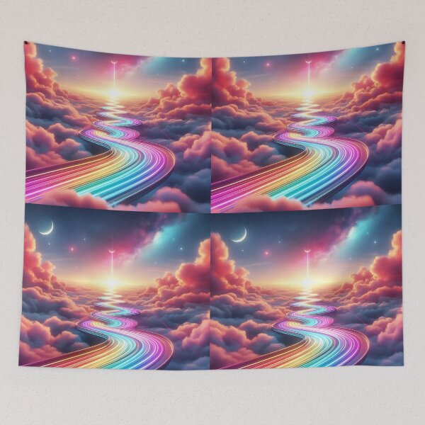 Item preview, Rainbow Road designed and sold by Intriguing Designs.