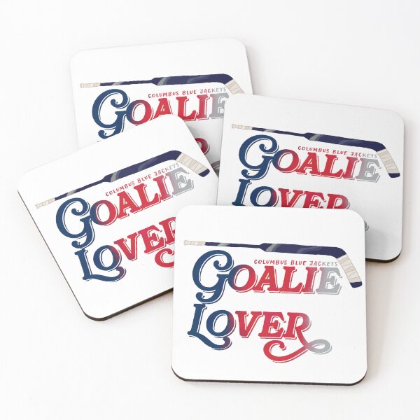 Item preview, goalie lover - columbus hockey designed and sold by SloaneDesigns.