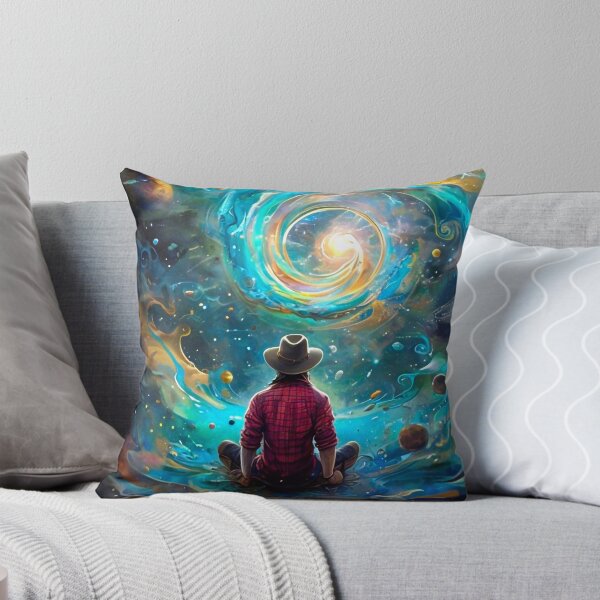 Item preview, Meditating Cowboy in Space designed and sold by M-Y-A-R-T-.