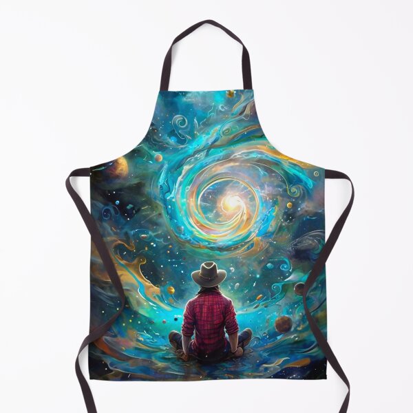 Item preview, Meditating Cowboy in Space designed and sold by M-Y-A-R-T-.