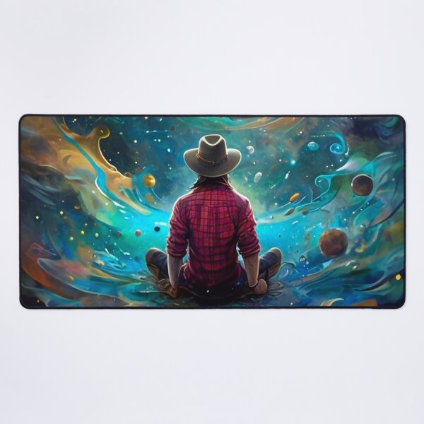 Item preview, Meditating Cowboy in Space designed and sold by m-y-A-I-A-R-T-.