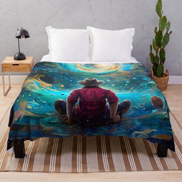 Item preview, Meditating Cowboy in Space designed and sold by M-Y-A-R-T-.