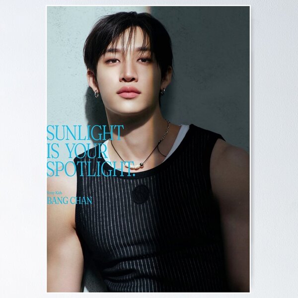 Item preview, Bang Chan Stray Kids Mixtape for Bioré uv dominATE ESCAPE 스트레이 키즈 ethereal rizz hot sexy vibes Boyfriend material SKZ kpop designed and sold by Kpop-Noona.