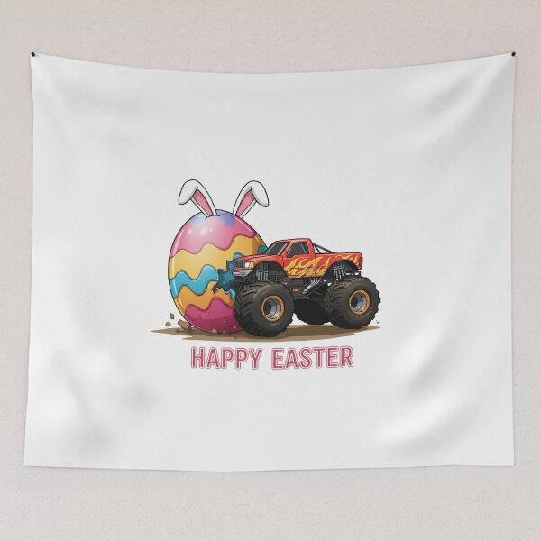 Item preview, Happy Easter Text Design - Festive Easter Typography Art designed and sold by Colorful-Garden.