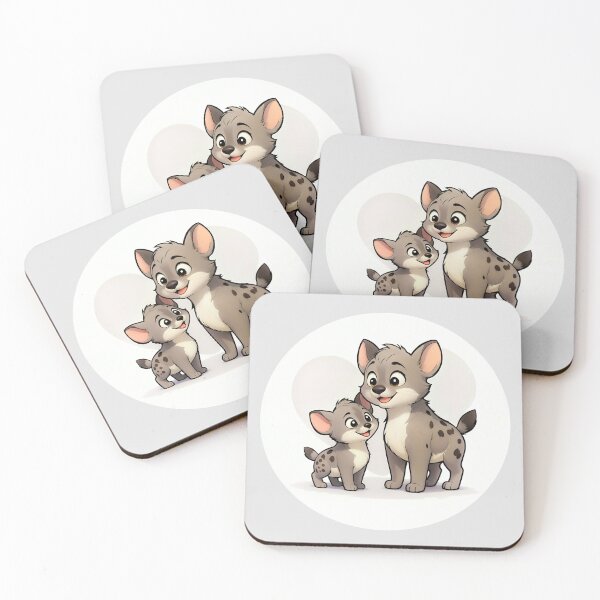 Item preview, Hyena family designed and sold by QuanntixArt.