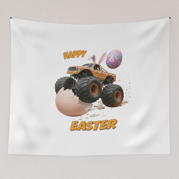Item preview, Happy Easter Text Design - Festive Easter Typography Art designed and sold by Colorful-Garden.