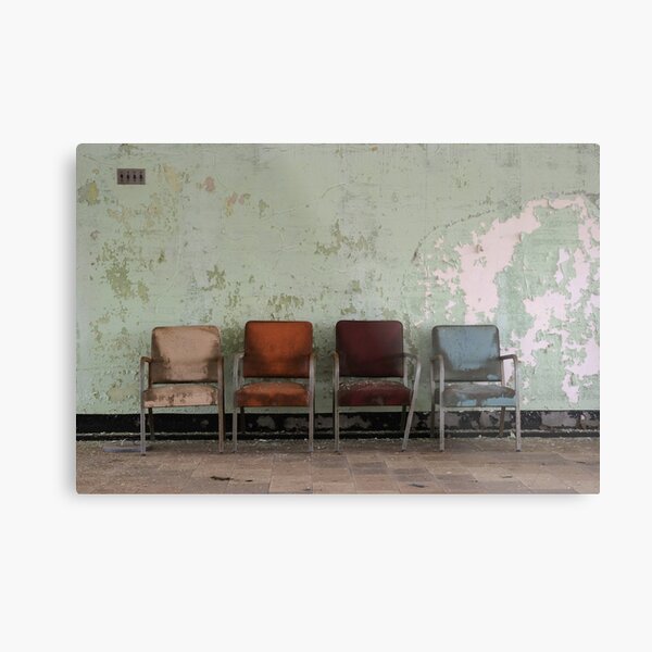 Waiting..... Metal Print