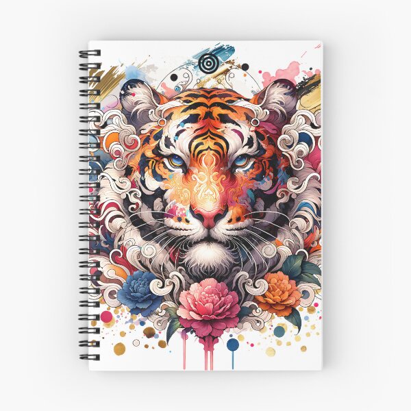Item preview, colorful fantasy tiger designed and sold by Ultimate-Rabbit.