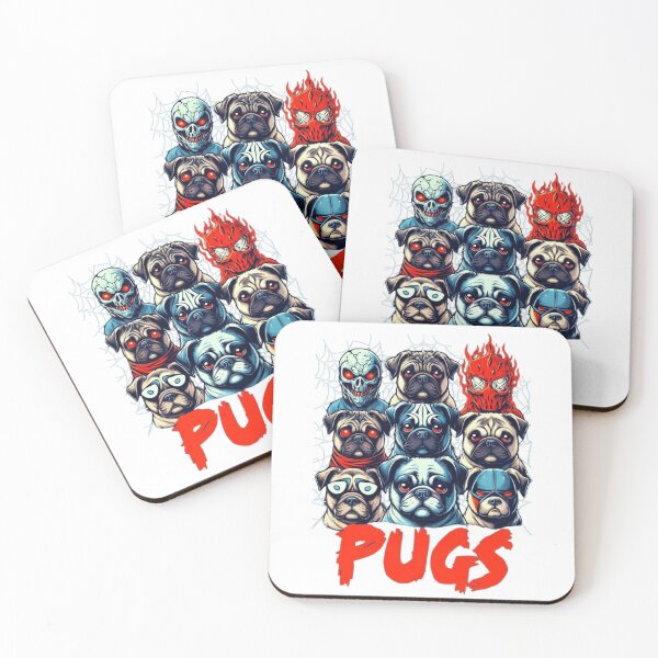 Item preview, Nine Unique Pugs designed and sold by Aise06.