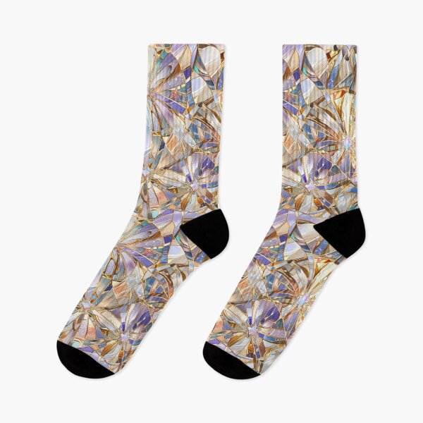 Item preview, Intricate Stained Glass Mosaic with Radiant Colors designed and sold by CoolPixels.