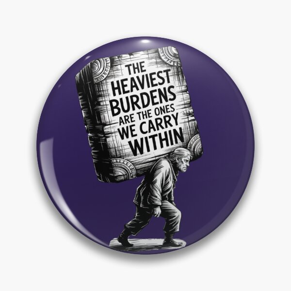Item preview, The Heaviest Burdens Are The Ones We Carry Within designed and sold by SurrealArtSzysz.