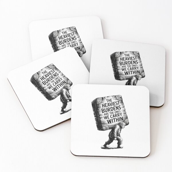 Item preview, The Heaviest Burdens Are The Ones We Carry Within designed and sold by SurrealArtSzysz.