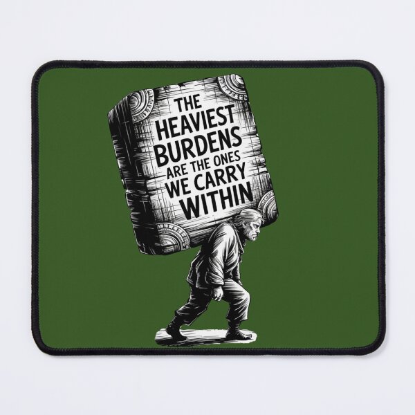 Item preview, The Heaviest Burdens Are The Ones We Carry Within designed and sold by SurrealArtSzysz.