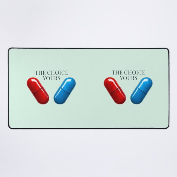 Item preview, The Choice is Yours - Red or Blue designed and sold by Aise06.