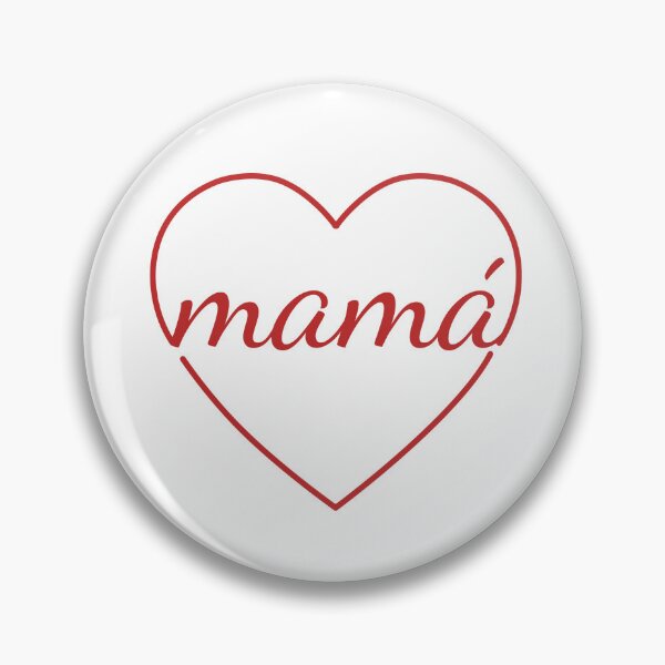 Artikelvorschau, Mamas Liebe im Herzen - spanische Version entworfen und verkauft von kstheladesigns.