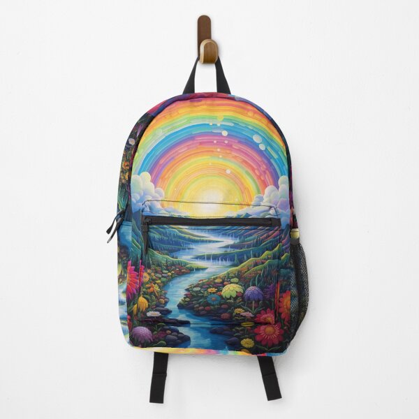 Item preview, Psychedelic Trippy Hippy Algeapunk Sun Valley Illustration Art  designed and sold by GrinGalore.