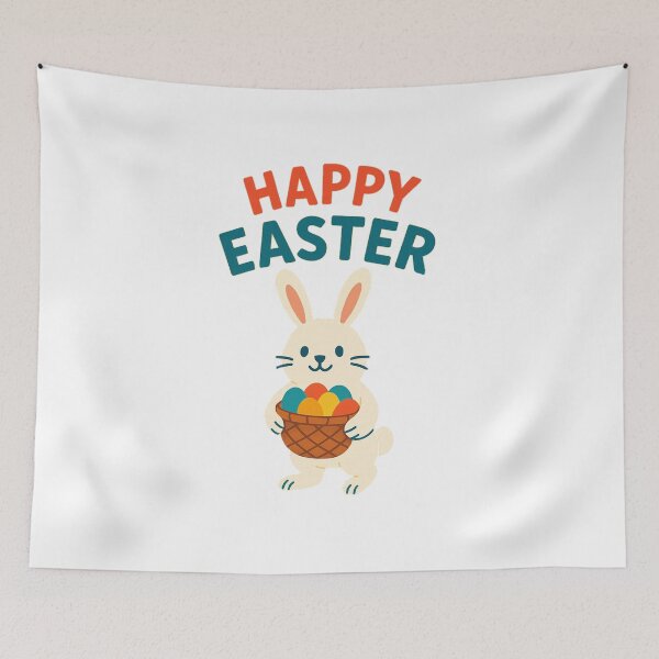Item preview, Easter, holiday, happy Easter, rabbit, egg, cheerful, colours, colourful designed and sold by B-M-Store.