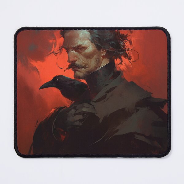 Item preview, Edgar Allan Poe Raven designed and sold by SMARTKIT DESIGNAGENCY.