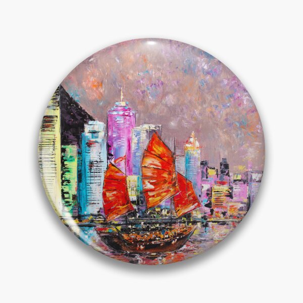 Item preview, Neon Over Victoria Harbour  designed and sold by Natalia_Shchip.