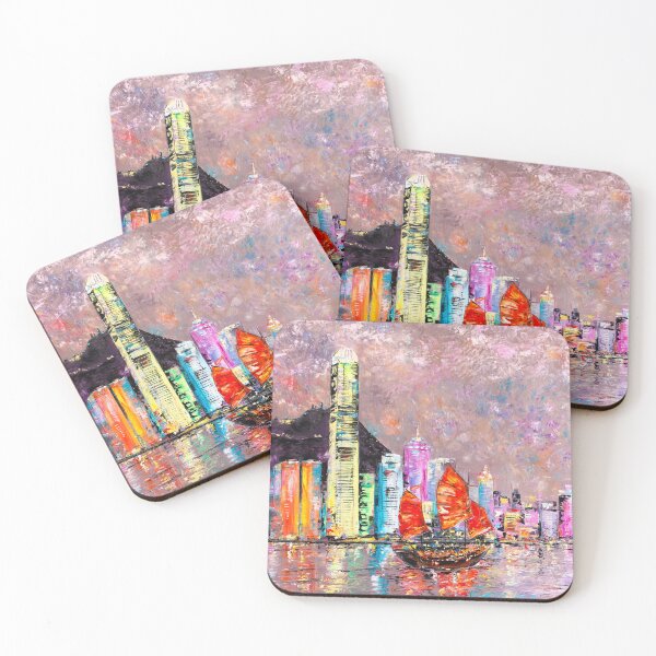 Item preview, Neon Over Victoria Harbour  designed and sold by Natalia_Shchip.