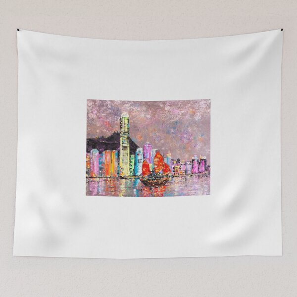 Item preview, Neon Over Victoria Harbour  designed and sold by Natalia_Shchip.