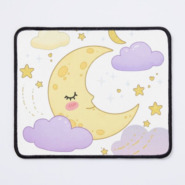 Item preview, Smiling Moon and Stars designed and sold by IsabellShop.