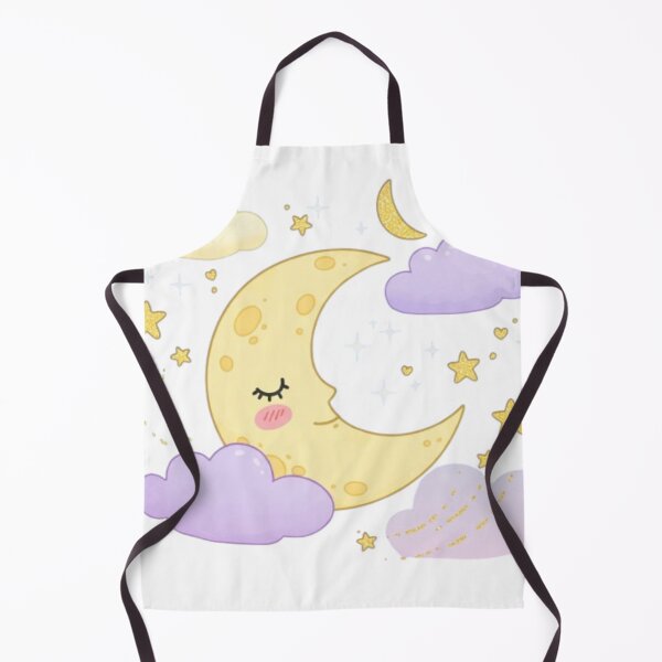 Item preview, Smiling Moon and Stars designed and sold by IsabellShop.