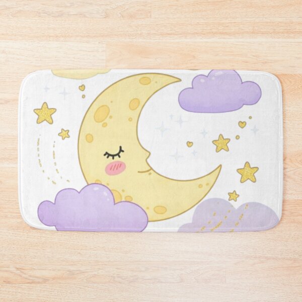 Item preview, Smiling Moon and Stars designed and sold by IsabellShop.