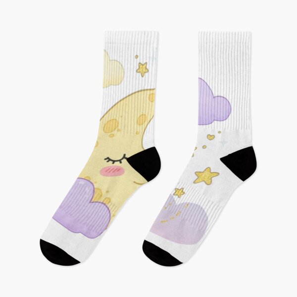 Item preview, Smiling Moon and Stars designed and sold by IsabellShop.