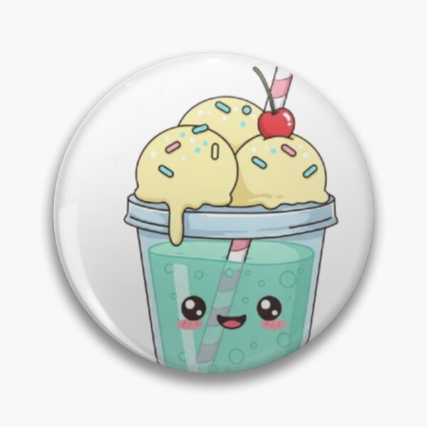 Item preview, Bubbly Soda with Straw and Ice Cream designed and sold by IsabellShop.