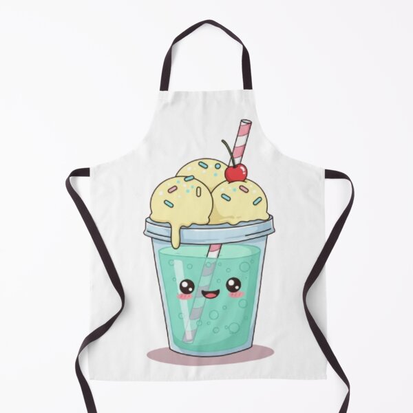 Item preview, Bubbly Soda with Straw and Ice Cream designed and sold by IsabellShop.