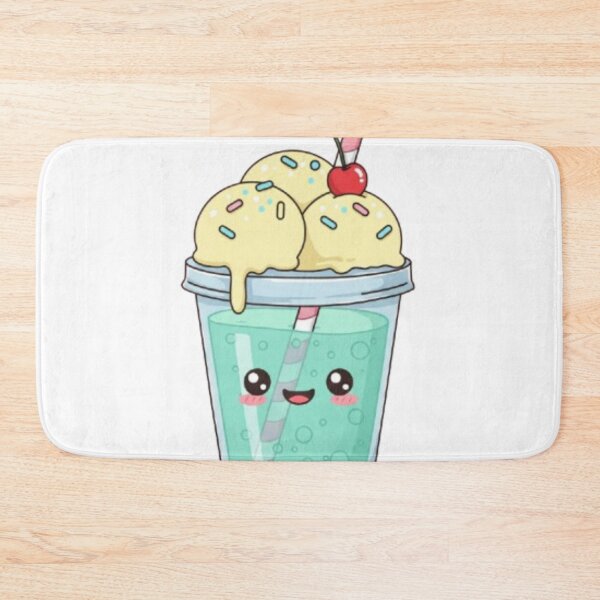 Item preview, Bubbly Soda with Straw and Ice Cream designed and sold by IsabellShop.