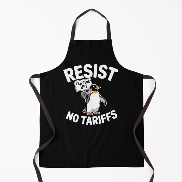 Item preview, Penguins Protest Against Tariffs Funny Penguin Tariff T- shirtThe perfect gift for penguin lovers, activists, and fans of clever, funny protest art. designed and sold by ZyziowskyArt.