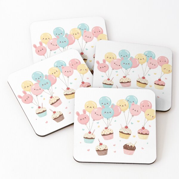 Item preview, Balloons and Cupcakes Party designed and sold by IsabellShop.