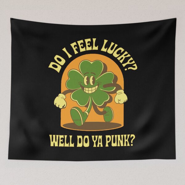Item preview, Lucky Shamrock Retro Cartoon designed and sold by Moad Fahim.