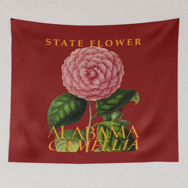 Item preview, Alabama Territory Flower The Camellia designed and sold by taiche.