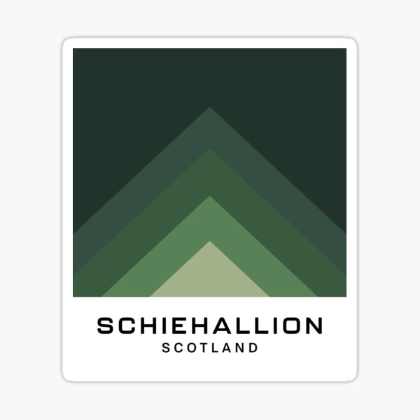 Item preview, Schiehallion Scotland Abstract Bauhaus Style Design designed and sold by cartoosh.
