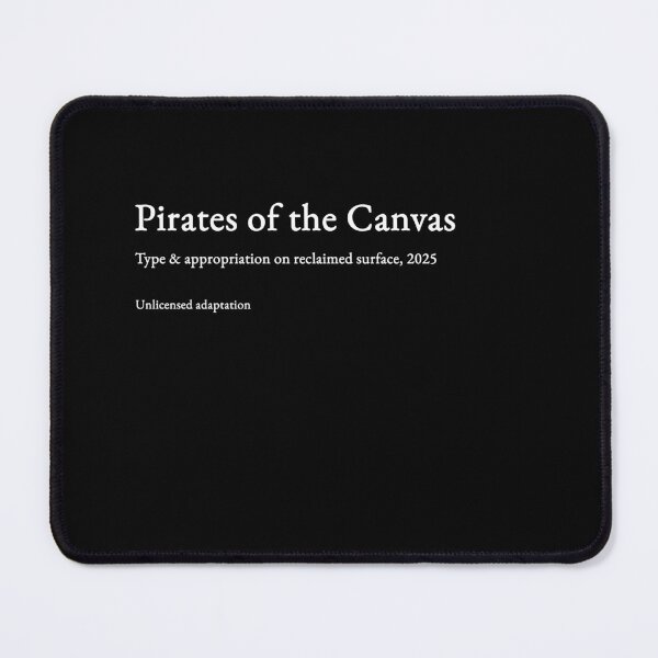 Item preview, Pirates of the Canvas - white type #07 designed and sold by loeeriestudio.
