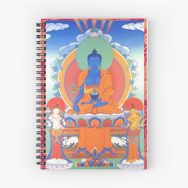 Item preview, Bhaisajyaguru (Medicine buddha) with Sunlight Bodhisattva and Moonlight Bodhisattva designed and sold by Onodera.