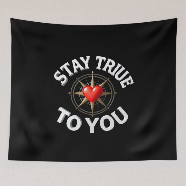 Item preview, STAY TRUE TO YOU T-SHIRT – Inspiring Apparel for Authentic Self-Expression designed and sold by Mikel-empire.