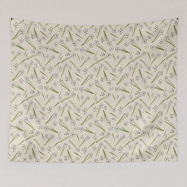 Item preview, Daffodil Delight - Beige Bloom designed and sold by dreamprint.