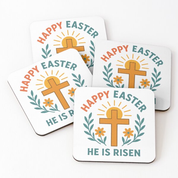 Item preview, Easter, holiday, happy Easter, rabbit, egg, cheerful, colours, colourful, he is risen designed and sold by B-M-Store.