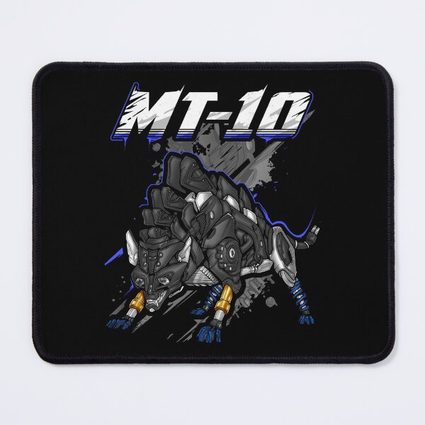 Item preview, Yamaha MT-10 2017-2021 (SP Silver Blu Carbon) for Motorcycle Riders designed and sold by MotoApparelHub.