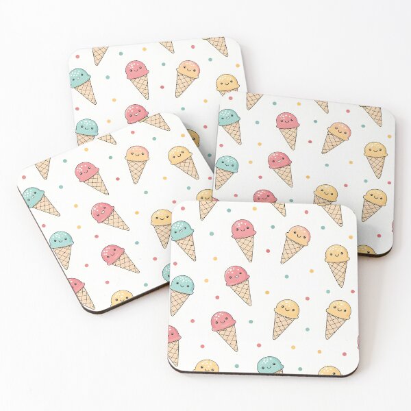 Item preview, Ice Cream pattern designed and sold by trendspatterns.